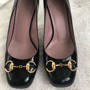 Gucci heels 37 black